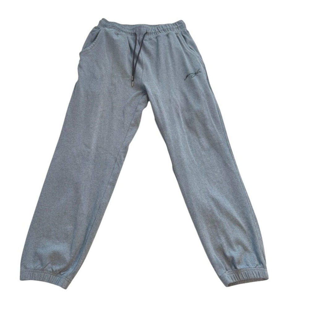 YoungLA Joggers Mens Medium Heather Gray Tapered Sweatpants YLA2452
